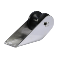 2X Marine Stainless Steel Boat Bow Anchor Roller Bracket Rollers for Yacht(Black). 