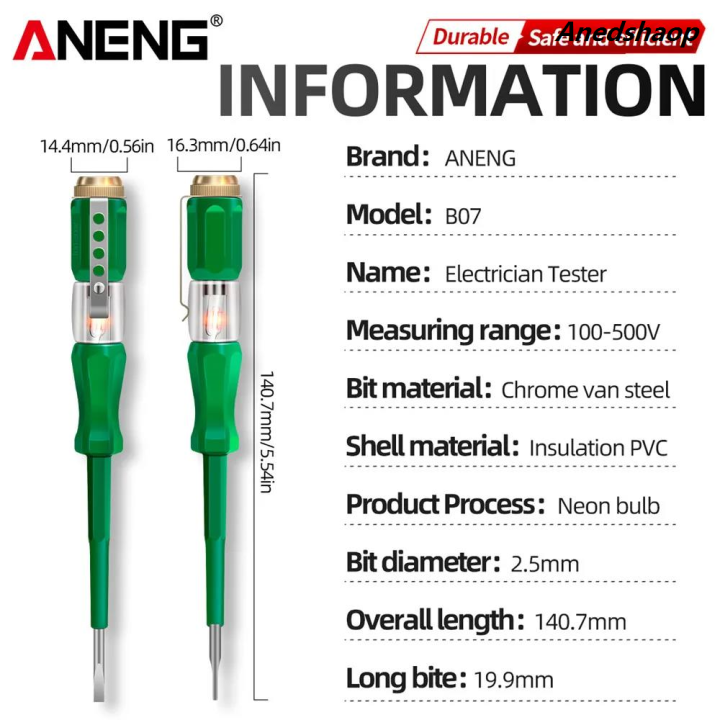 LibishopLuxury%20Portable%20Voltage%20Indicator%20Non-contact%20Insulation%20Test%20Pen%20Neon%20Luxury%20Bulb%20Screwdriver%20Voltage%20Tester%20for%20Live/Null%20Wire%20Judgment%20-%20Image%207