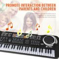61 Keys Digital Music Electronic Keyboard KeyBoard Electric Piano Kids Musical Instrument. 