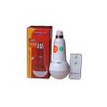 6 Watt LED Bulb With Remote Control - Orange. 