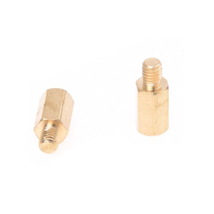 M3%20Male%20x%20M3%20Female%208mm%20Long%20Hexagonal%20Brass%20PCB%20Standoffs%20Spacers%2050%20Pcs%20-%20Image%203