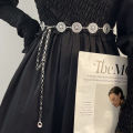 Bohemian Style Adjustable Waist Chain Belt Vintage Openwork Body Jewelry for Women. 