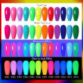 UR SUGAR 7.5ml Fluorescent Neon Gel Nail Polish Luminous Glow-in-dark Soak Off UV Led Nail Art Gel Varnish. 
