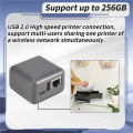 Mini NP330 Network USB 2.0 Print Server(WIFI Version). 