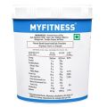 MYFITNESS Peanut Butter Chocolate Crunchy 1250g (1.25 kg). 