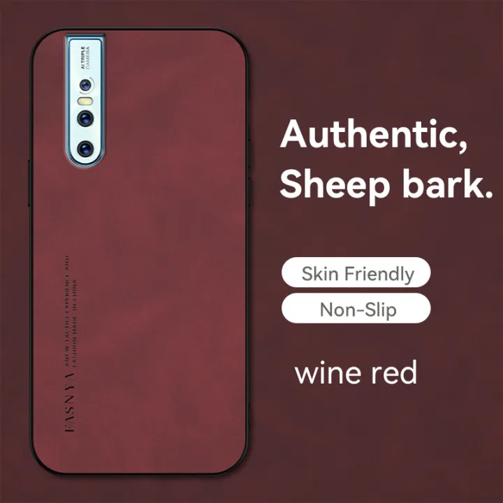Lereach%20For%20vivo%20V15%20Pro%20/%20S1%20Pro%20Case%20Luxury%20Sheepskin%20Leather%20Shockproof%20Matte%20Back%20Cover%20-%20Image%208