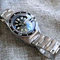 Tandorio 41mm 62MAS Black Gray Dial NH35A Automatic 300M Diving Men's Watch Ceramic Bezel Green Lume Bow Sapphire Glass. 