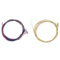 Sptrry1 Set Rainbow Colorful Color String for Acoustic Guitar & 6 Pcs E, A, D, G, B, E nickel plated steel. 