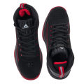 PEAK Blade High Cut Basketball Shoes Black/Red For Men E233111A | Indoor And Outdoor Basketball Shoes For Men. 