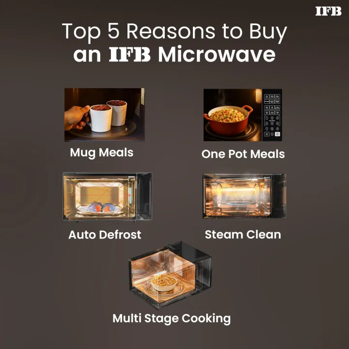IFB%2024L%20Solo%20Microwave%20%20with%2069%20Auto%20Cook%20Menus%20(24PM2S,%20Silver,%20Mug%20Recipes,%20Steam%20Clean,%20Auto%20Reheat,%20Preset%20Timer,%20Power%20Save,%20Child%20Safety%20Lock,%2010%20Power%20Levels)%20-%20Image%204