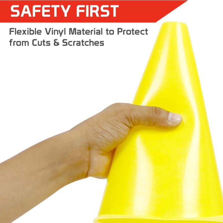 Sports%20Training%20Field%20Agility%20Space%20Marker%20Cones%20%7C%20Marking%20Cone%20%7C%20Pack%20of%2010%20-%20Image%204