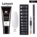 Lanyun Nail Gel Set 6W LED Lamp Full Manicure Set Quick Extension Nail Kit Gel Building Polygels Set For Nail Polish Tool Kit. 