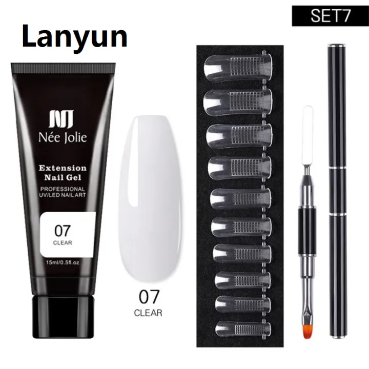 Lanyun%20Nail%20Gel%20Set%206W%20LED%20Lamp%20Full%20Manicure%20Set%20Quick%20Extension%20Nail%20Kit%20Gel%20Building%20Polygels%20Set%20For%20Nail%20Polish%20Tool%20Kit%20-%20Image%207