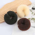 Korean Style Tool Snap Tie Elastic Band Nylon Bun Button Styling Stick Hair Accessory. 