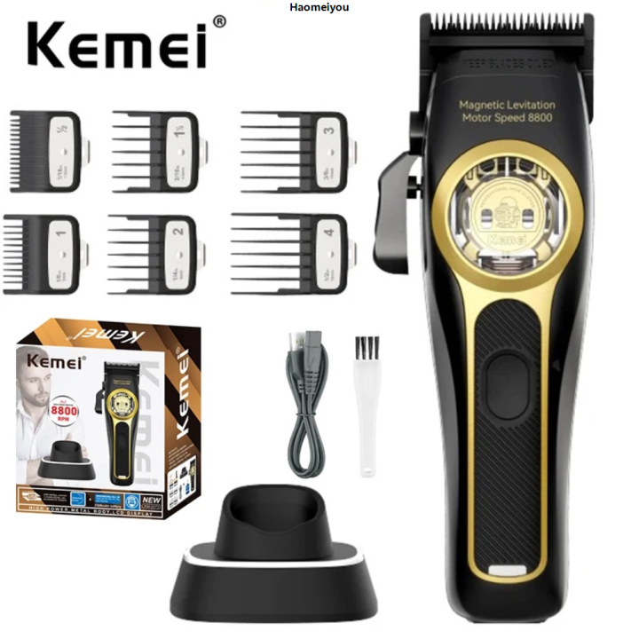 HaomeiyouKemei 2373 Barber Fade Hair Clippers Professional Hair Trimmer ...