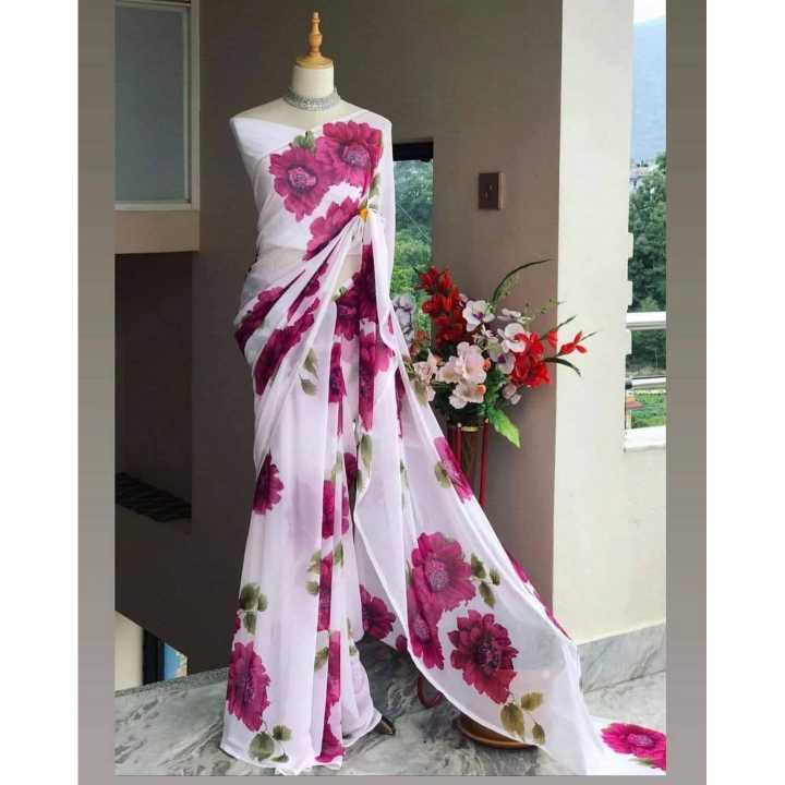 Print%20Chiffon%20Saree%20For%20Women%20%7C%20White%20Flower%20Printed%20Chiffon%20Casual%20Saree%20For%20Women%20%7C%20Saree%20For%20Women%20-%20Image%202