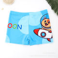 Children's swim trunks digital print elastic cute dinosaur quick-drying lined beach swimming pool big kids boxer trunks. 