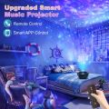 Led Galaxy Projector Light Bluetooth Remote Control. 