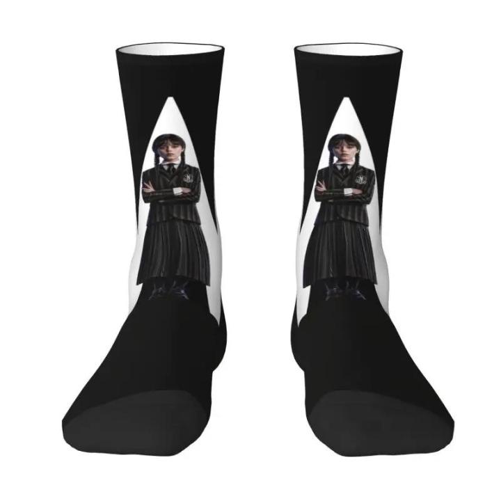 Kuying%20Fashion%20Wednesday%20Addams%20Men%20Women%20Crew%20Socks%20Unisex%20Cute%20Nevermore%20Academy%20Spring%20Summer%20Autumn%20Winter%20Dress%20Socks%20-%20Image%207