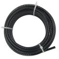 Gym Machine Wire Rope PU Coated Cable Inside Steel (Black) 5 Mm Thick, 20 Meter Long. 