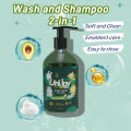 Natural Baby Shampoo & Gentle Body Wash For Babies – Head to Toe Cleanser with Avocado & Provitamin B5. 