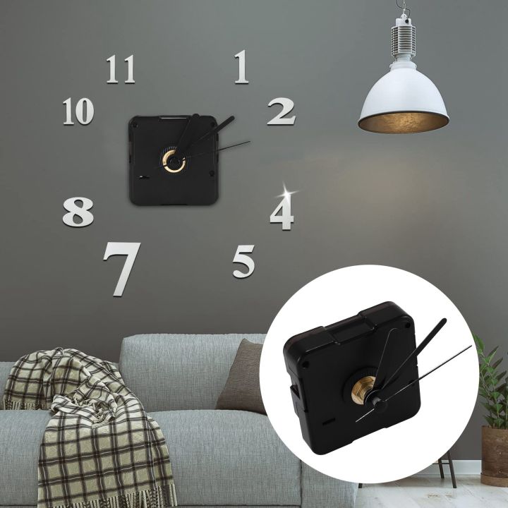 Clock%20Movement%20with%20Short%20Hands,%204/%2025%20Inch%20Maximum%20Dial%20Thickness,%203/%205%20Inch%20Total%20Shaft%20Length%20-%20Image%206
