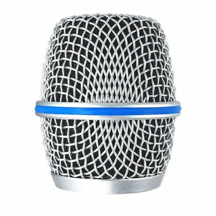 Microphone%20Replacement%20Head%20Microphone%20Mesh%20Heads%20Steel%20Mesh%20Handheld%20Microphone%20Grill%20Mesh%20Head%20for%20Beta87A%20-%20Image%206