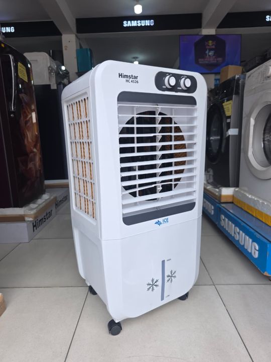 Himstar%2045L%20Desert%20Air%20Cooler%20HC4526%20with%20Honeycomb%20Cooling%20Pads,%20Ice%20Chamber,%204-Way%20Airflow,%20Fast%20Air%20Delivery,%20Auto-Fill%20Water%20System,%20Inverter%20Compatible,%20130W%20Energy%20Efficient%20Cooler%20with%20Wheels%20&%201%20Year%20Warranty%20-%20Image%204