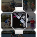 Wenefang 2024 Smart Watch For Men Women Gift Full Touch Screen Sports Fitness Portable Watches Bluetooth Calls Digital Smartwatch Wristwatch. 