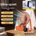 Creative Foldable Desk Fan Wall Hanging&Handheld 100 Levels Table Cooling Fan Portable Ultra Quiet Small Air Circulating Fan Home Office. 