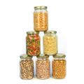Glass Jar 1000ml with Lid Set Of 5Pcs | Blemish Free Food Grade Eco Friendly Reusable Multipurpose Jar - 1Ltr - Pack Of 5. 