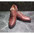 Brown Stylish Lace Up Party Shoes For Men (010). 
