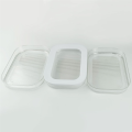 JAERBEE Meat Fridge Storage Containers Container with Lid for Meat Fridge Storage Box Suitable for Storing Bacon B. 