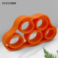 DISICHEN Profesional 5 Finger Finger Pinch Carpal Expander Mini Silicone Hand Grips Strengthener Portable Injury Recovery for Rehabilitation Training. 