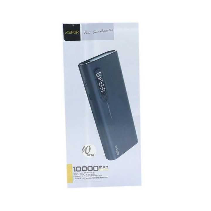 Power Bank Aspor 10000 Mah 37 W  A357