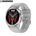 Daewoo Dream Series DM50 Smartwatch:1.43" AMOLED HD Full Touch Screen, BT Call, BT Music, Blood Oxygen, NFC, Always On Display, Double Button, IP68 Waterproof, 400 mah Battery, Siri Assistant, Lady Health. 
