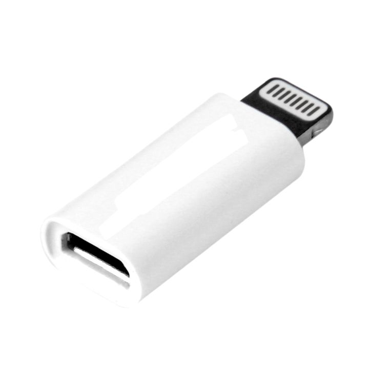 Adapter for Lightning Connector to Micro USB Converter