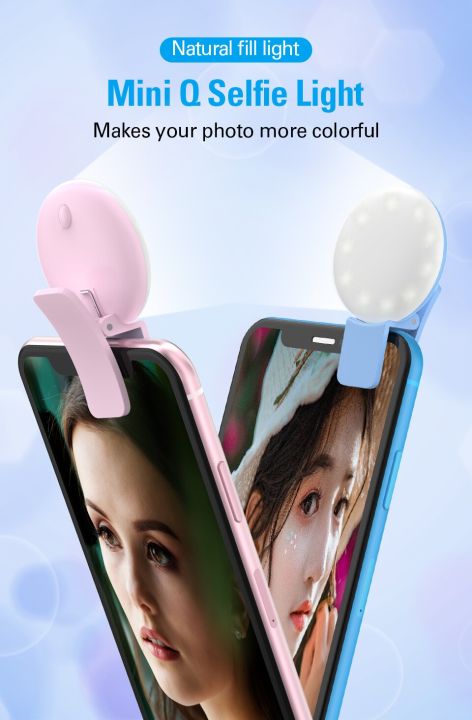 Coolreall%20Mini%20Q%20Selfie%20Ring%20Light%20Portable%20Flash%20LED%20USB%20Clip%20Mobile%20Phone%20For%20Night%20Photography%20Fill%20Light%20For%20iPhone%20Samsung%20-%20Image%203