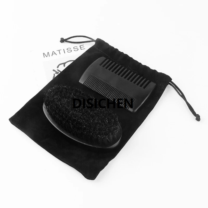 DISICHEN%20Professional%20Soft%20Boar%20Bristle%20Wood%20Beard%20Brush%20Hairdresser%20Shaving%20Brush%20Comb%20Men%20Mustache%20Comb%20Kit%20With%20Gift%20Bag%20Hair%20Comb%20Set%20-%20Image%202
