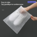 Chunjieda 10pcs/20pcs Shoes Storage Bag Closet Organizer Non Woven TravSales promotion el Portable Dust Proof Pocket Clothing Classified Hanging Bags. 