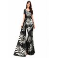 Printed Saree for Women Fashionable Design Geogette Saree. 