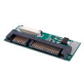 1.8" ZIF SSD HDD to 7+15 Pin SATA Adapter Converter w FFC Cable. 