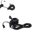 2pcs Durable Inner 22mm Thumb Throttle 3 Wires 12V-72V Electric Vehicle Handlebars Speed ​​​​Handle Electric Scooter. 