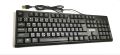 Standard USB Office Keyboard KB12 Black. 