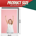 Picture Frames, 12 Pack Magnetic Photo Frame Fridge 6x4In, Magnetic Picture Frame for Kids, Family, Photo Magnets White Easy Install. 