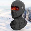 Hero Biker Black Balaclava ice-Silk Helmet Liner  For Bike Riders | Goggles Friendly. 