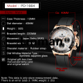 Linman 2024 New PAGANI DESIGN Men's Sports Quartz Wristwatch Luxury B rand Sapphire Crystal 100m Waterproof Chronograph Reloj Hombre. 