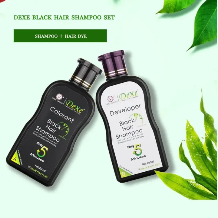 Dexe%20Black%20Hair%20Shampoo%20Color%20200%20ml%20each%20-%20Image%203