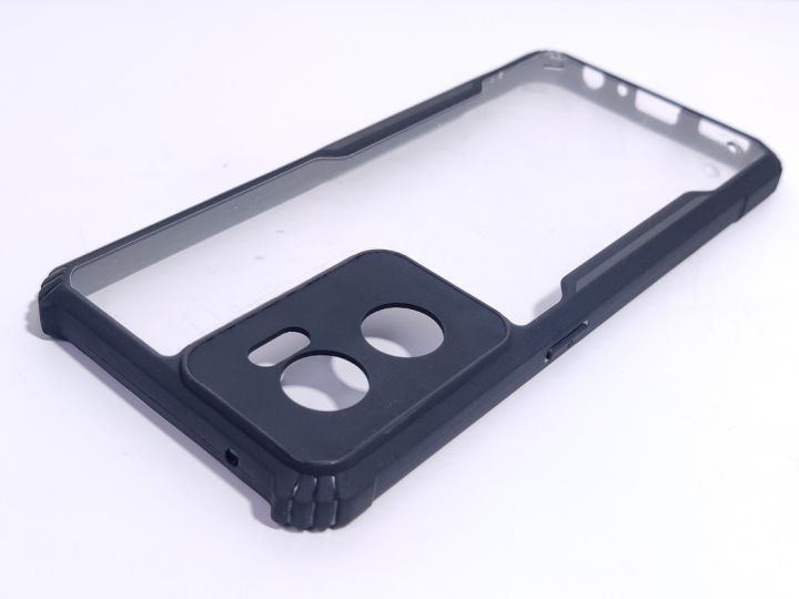 Oneplus%20Nord%20CE%202%205G%20-%20Transparent%20Bumper%20Case%20Cover%20-%20For%201+%20Nord%20Ce2%20(Black)%20-%20Image%204