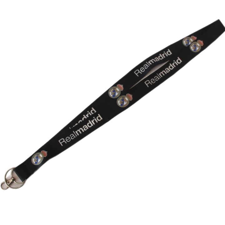 Real%20Madrid%20Printed%20Keyring%20Key%20Holders%20Football%20Fan%20Club%20Motorcycle%20Lanyard%20-%20Image%202